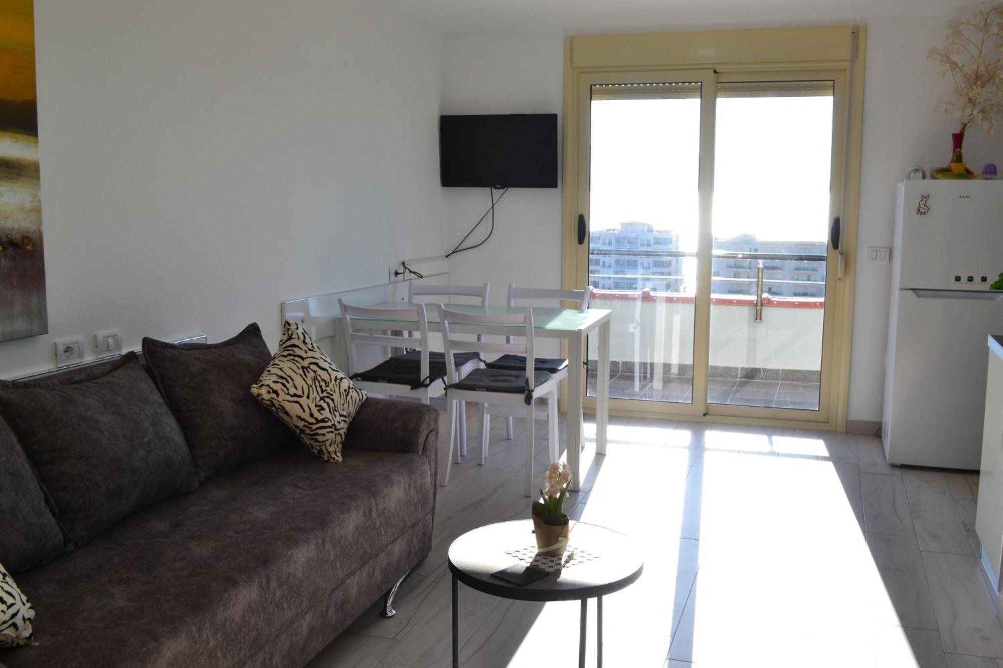 Appartamento Seaview Penthouse Terrace & Garage Vlorë Esterno foto